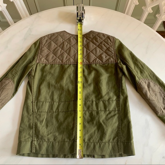 *SOLD* Madewell Quilted Jacket Olive Green Sz XS - Picture 7 of 8
